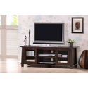 Havana Brown Wood Modern TV Stand (Plasma)