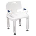 Bath Bench with Back and Arms