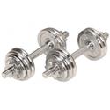 33 Lb Chrome Dumbbell Set