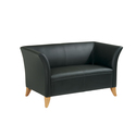 Office Star Leather Love Seat