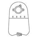 Sur-Fit Natura® Small Urostomy Pouch