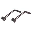 Adjustable Universal Wheelchair Anti-Tipper With Wheels