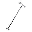 Universal Wheelchair Telescoping I. V. Pole