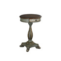 Hidden Treasures Round Accent Table