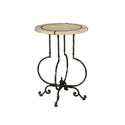 Hidden Treasures Round Accent Table