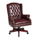 Deluxe High Back Traditional Executive  Chair