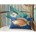 Funky Fish Rectangular Throw Pillows
