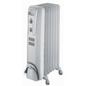 Safeheat 1500W Basic Portable Oil-Filled Radiator - Light Grey