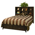 Urban Loft Bookcase Bed