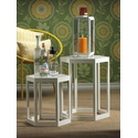 Set of Two Nesting Lacquered End Tables set