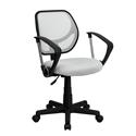 Mid-Back Mesh Task Chair and Computer Chair with Arms