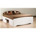 Queen 6 drawer Platform Storage Bed