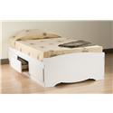 Twin 3 drawer Platform Storage Bed