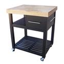 Kitchen work center with castor