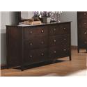 Double Oak Dresser