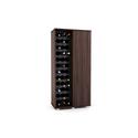 Okanagan Ebony Pecan  Wine Cabinet