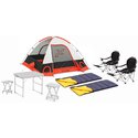 Torino 3, Table, Stools, Sportline & Sleeping Bag Combo