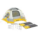 Vertex 4, Table, Stools & Sleeping Bag Combo