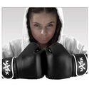 Black & White Boxing Gloves (Extra Large)