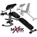 FID Weight Bench with Arm Curl and Leg Developer