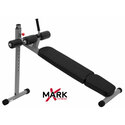 XMark Commercial 12 Position Ergonomic Adjustable Decline Ab Bench
