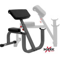 XMark Commercial Seated Preacher Curl Weight Bench
