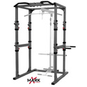 XMark Commercial Power Cage with Dip Station and Pull-up Bar