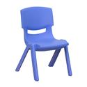 Plastic Stackable School Chair with 10.5'' Seat Height