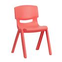 Plastic Stackable School Chair with 13.25'' Seat Height