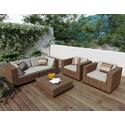 Park Terrace 5 Piece Sofa Patio Set