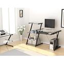 Nero Desk and Bookcase