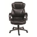 Waxed Leather Executive Chair