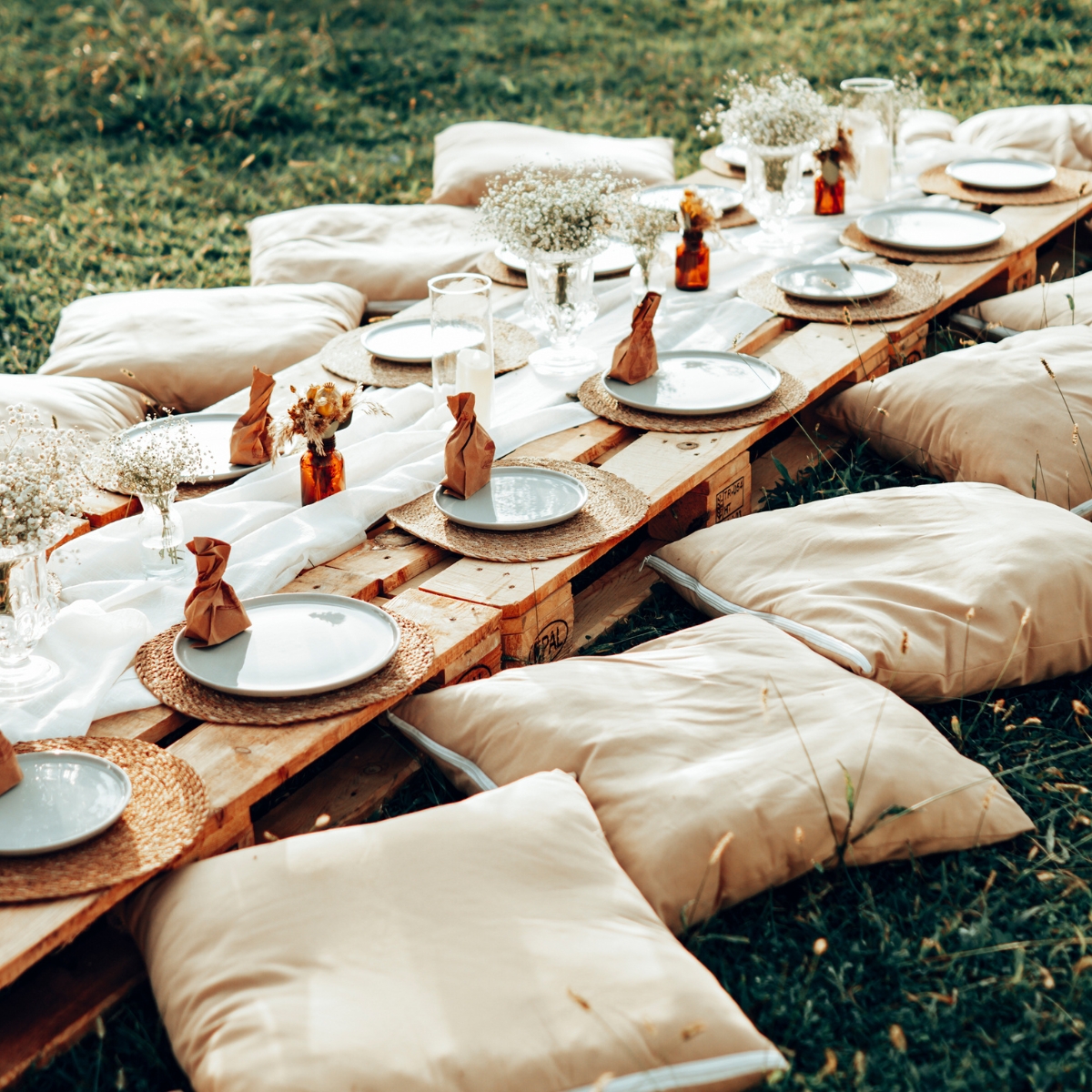 DIY pallets for outdoor