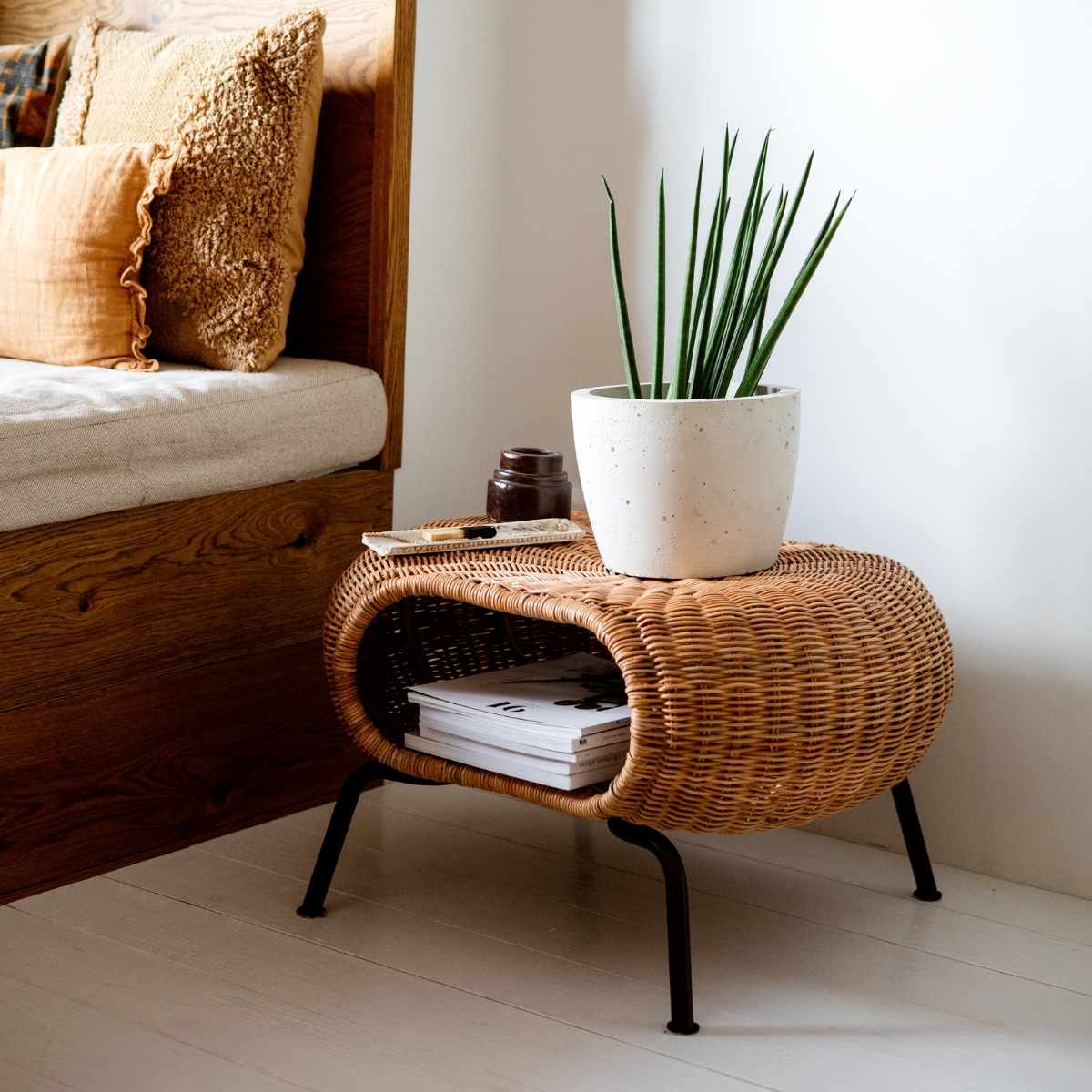 add greenery or flowers