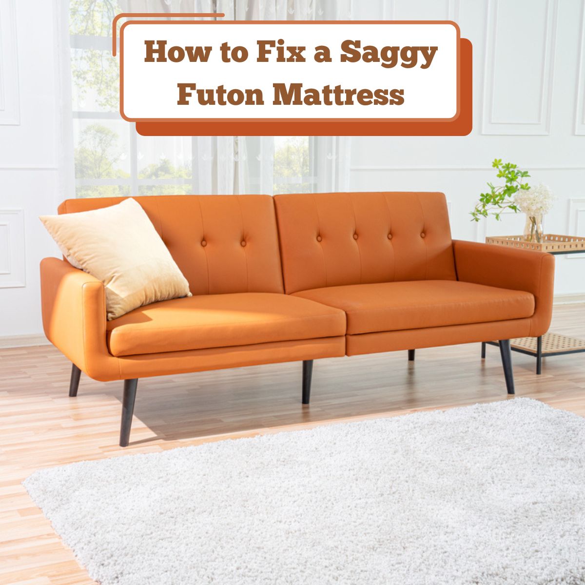 How to Fix a Sagging Futon Mattress