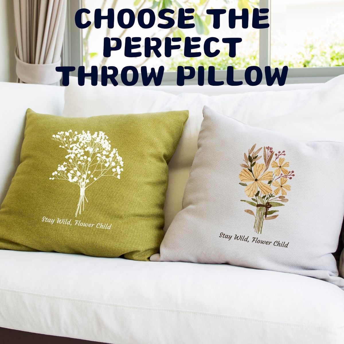 How to Choose the Perfect Throw Pillow?