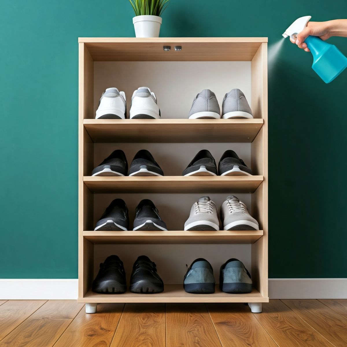 deodarize shoe cabinet