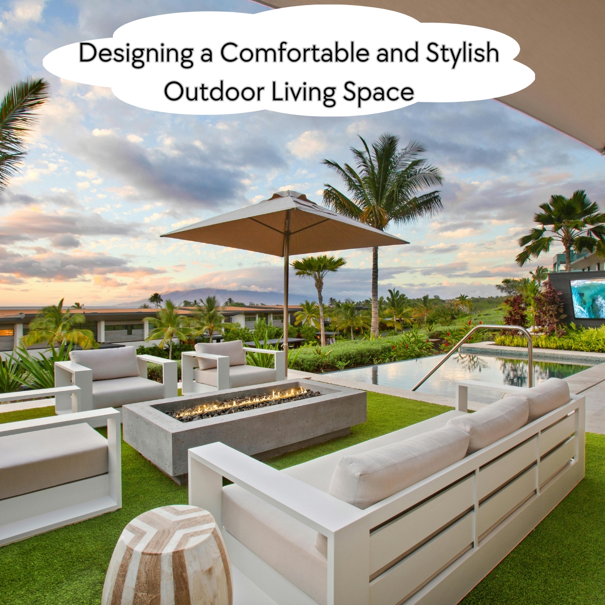 How to Design a Comfortable and Stylish Outdoor Living Space