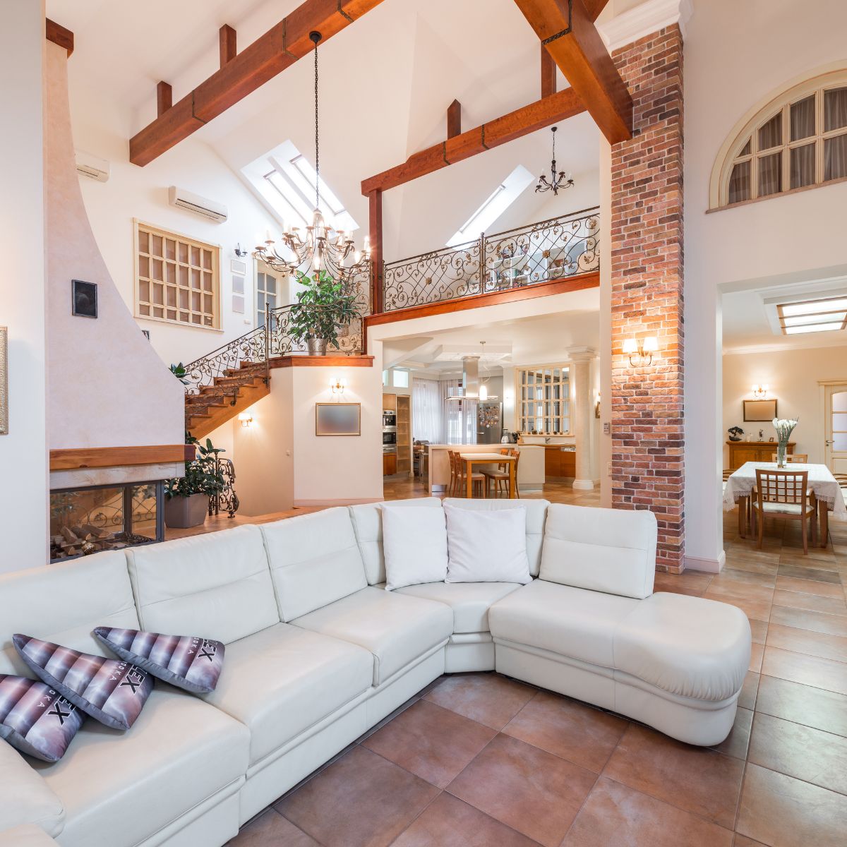 furniture ideas for open concept living room
    