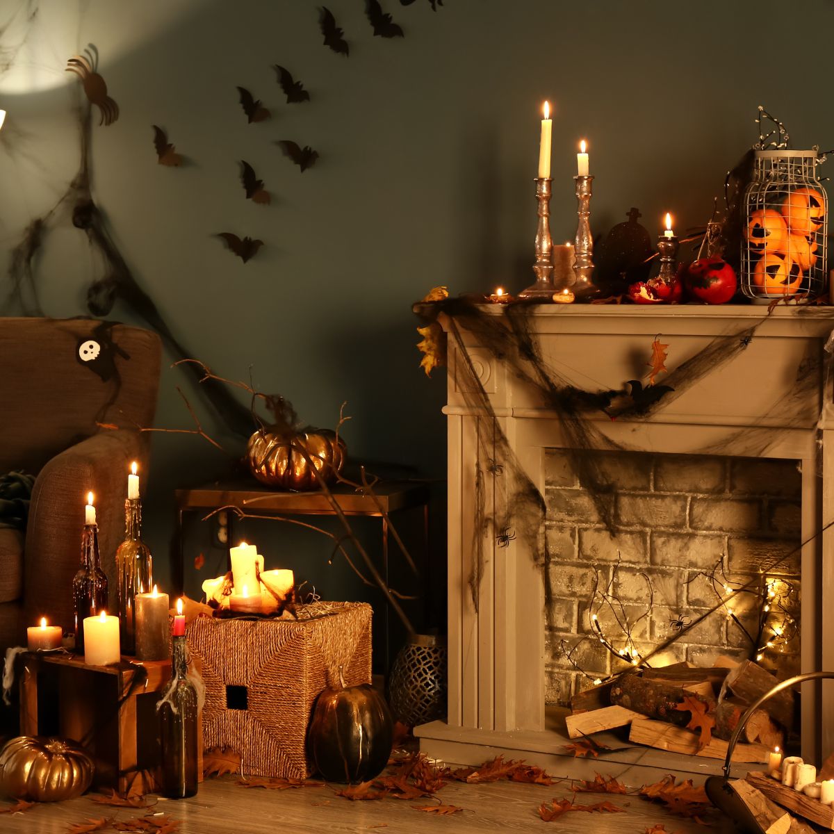 DIY outdoor Halloween decorations