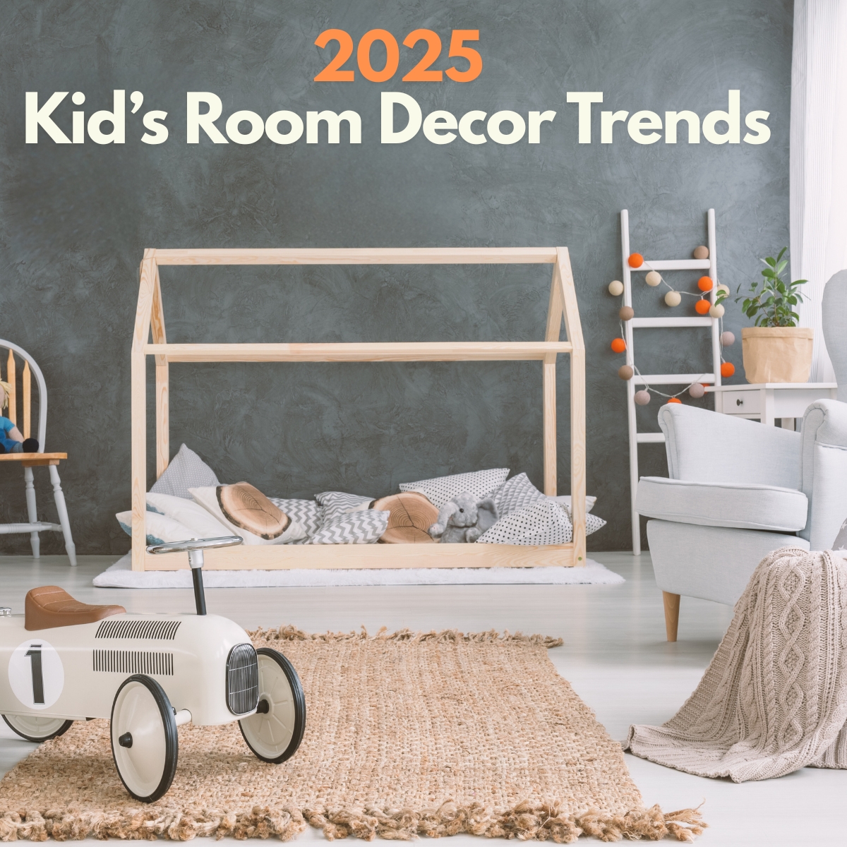 hottest trends kids room decor for 2025