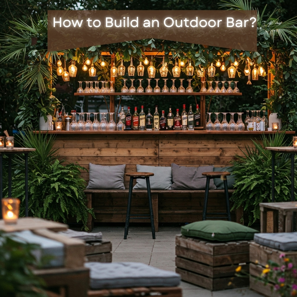 How to Build an Outdoor Bar: Ideas to Spruce Up Your Spring Entertaining Space