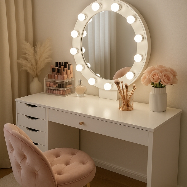 How to Build and Organize the Perfect Makeup Vanity in 2025