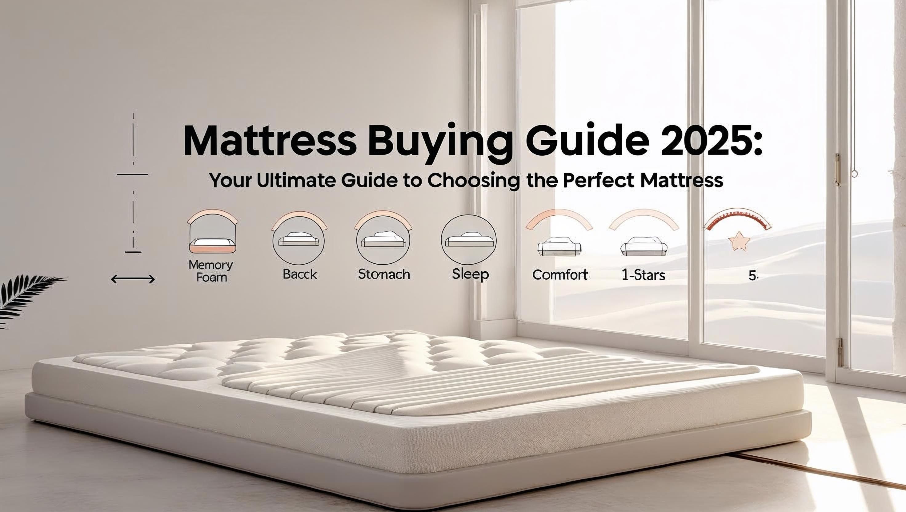 Mattress Buying Guide 2025: Your Ultimate Guide to Choosing the Perfect Mattress