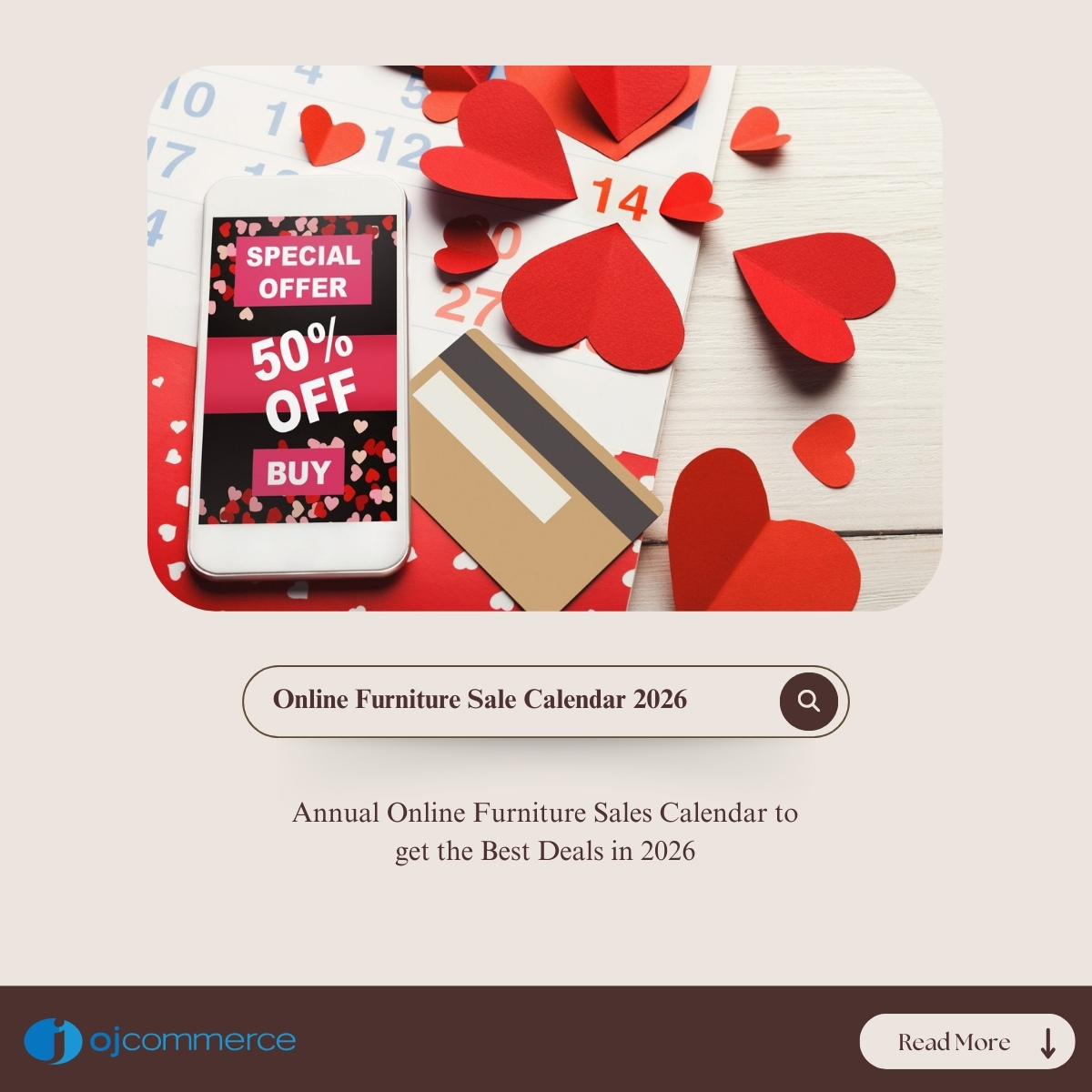 online furniture sale calendar 2026