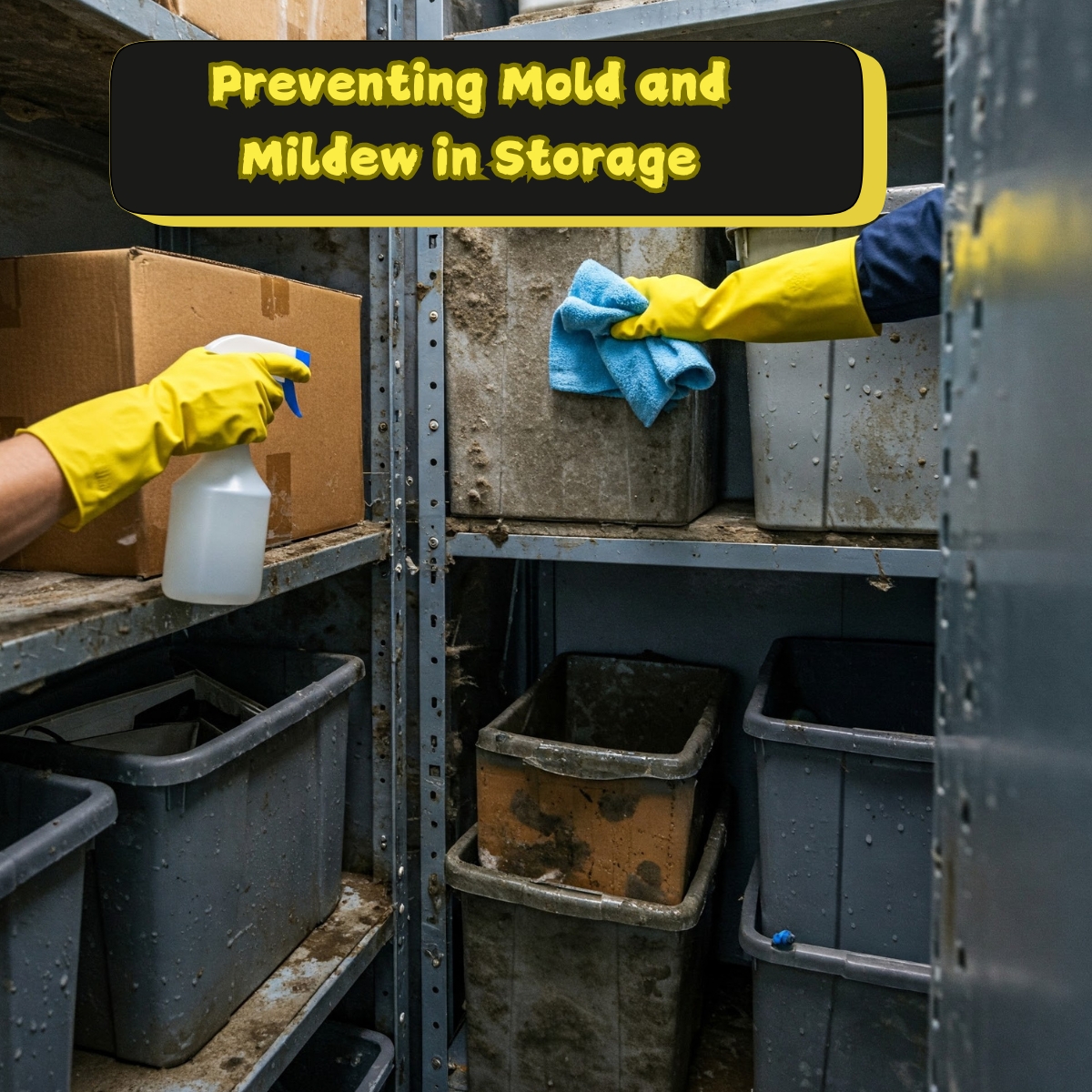Preventing Mold and Mildew in Storage
