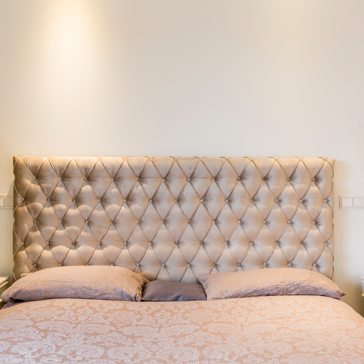 quilted headboard