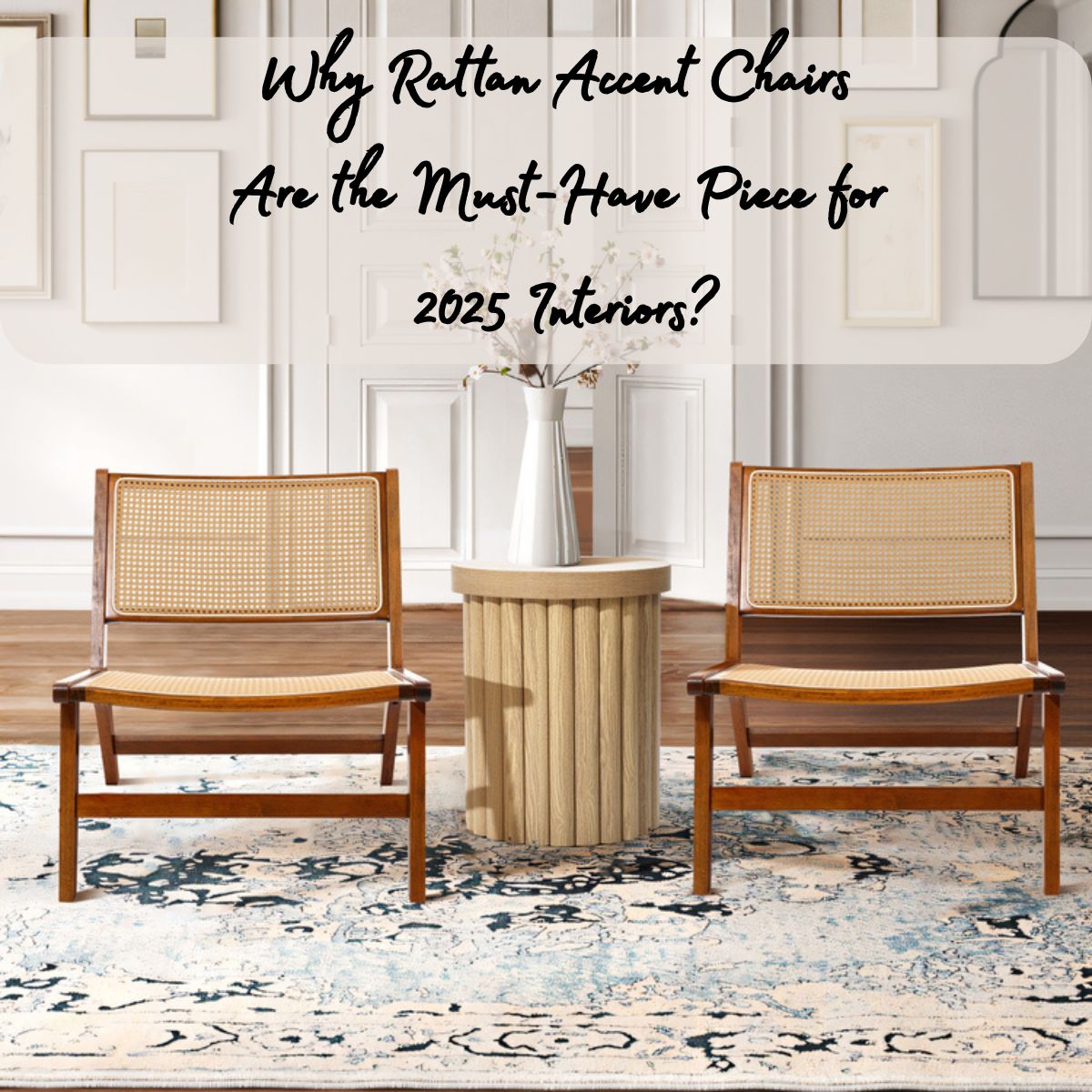 Why Rattan Accent Chairs Are the Must-Have Piece for 2025 Interiors?