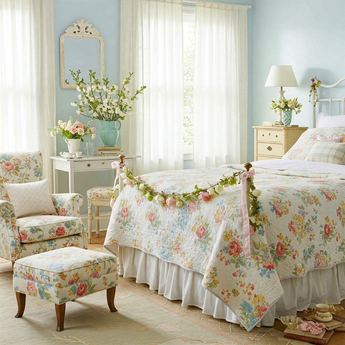 refresh your bedroom for spring