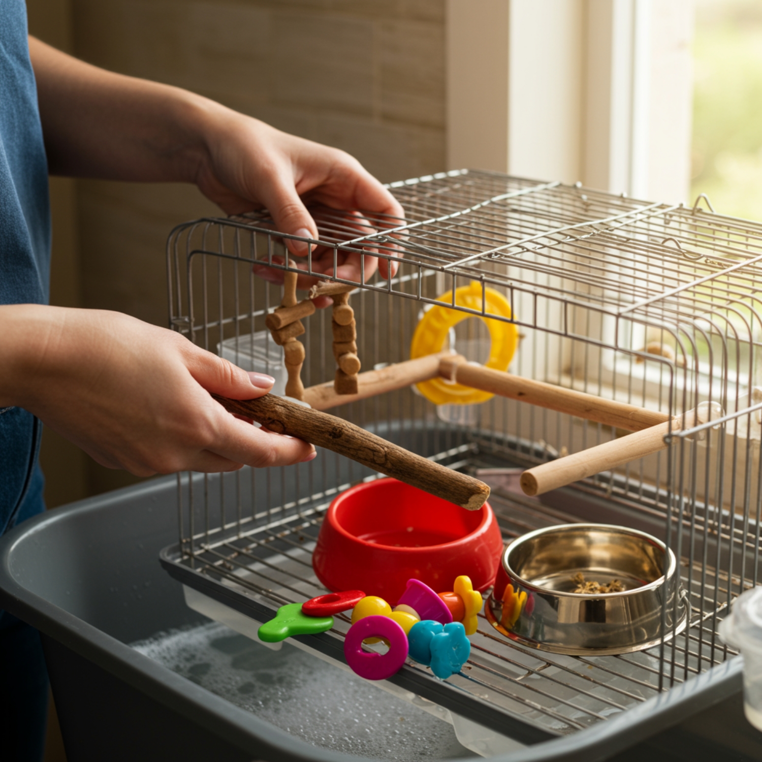 How to Disinfect a Bird Cage: Easy Steps for a Safe Home